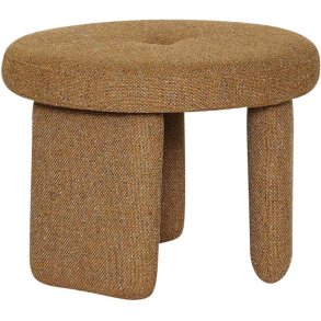 Hübsch Rocco Puf Ø54 cm, Okker