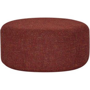 Hübsch Marshmellow Puf Ø70 cm, Rød