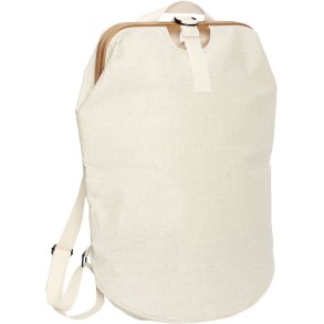 Hübsch Ecru Vasketøjstaske H65 cm, Hvid/Natur