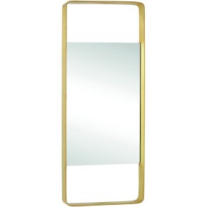 Hübsch Aware Vægspejl H76 cm, Messing