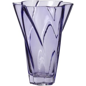 Hübsch Bloom Vase H18 cm, Lilla