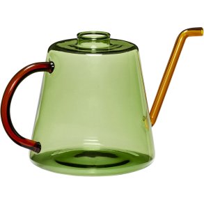 Hübsch Flora Vandkande 1 L, Grøn/Rav