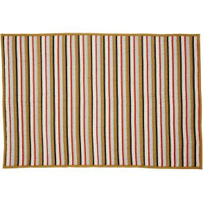Hübsch Pavilion Plaid 140x200 cm, Okker/Multicolour