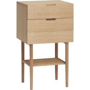 Hübsch Acorn Sengebord H70 cm, Eg