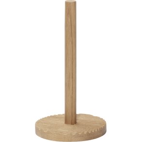 Hübsch Wave Køkkenrulleholder H28 cm, Eg