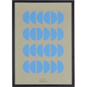 Hübsch Parade Ramme 30x42 cm, Sort