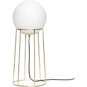 Hübsch Balance Gulvlampe H60 cm, Messing/Hvid