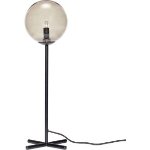 Hübsch Champ Bordlampe H50 cm, Sort/Røgfarvet