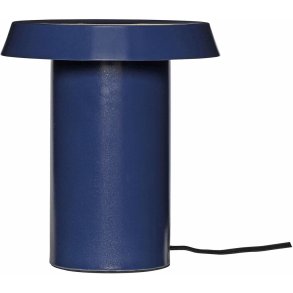 Hübsch Keen Bordlampe H22 cm, Mørkeblå