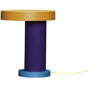 Hübsch Magic Bordlampe H25 cm, Orange/Petrol/Lilla