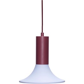 Hübsch Luminary Pendel Ø25 cm, Blå/Brun