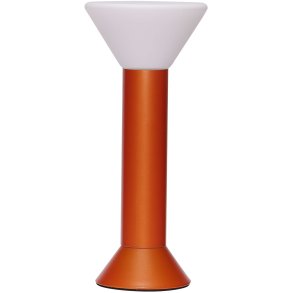 Hübsch Flash Trådløs Bordlampe H30 cm, Metallic Orange
