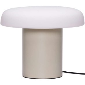 Hübsch Ateliers Bordlampe H20 cm, Sand/Hvid