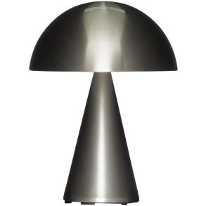 Hübsch Mush Trådløs Bordlampe LED H20 cm, Nikkel