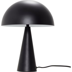 Hübsch Mush Bordlampe H33 cm, Sort