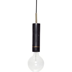 Hübsch Elegant Pendel Ø6 cm, Sort