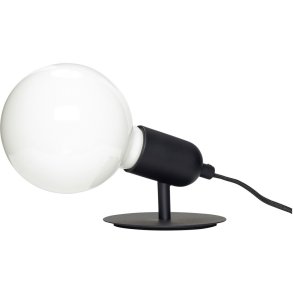 Hübsch Audio Bordlampe H10 cm, Sort