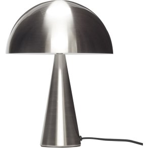 Hübsch Mush Bordlampe H33 cm, Nikkel