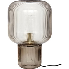 Hübsch Pirum Bordlampe H42 cm, Klar/Røg