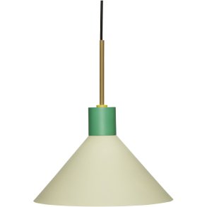 Hübsch Crayon Pendel Ø35 cm, Grøn
