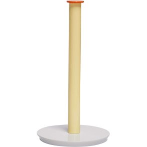 Hübsch Play Køkkenrulleholder H28 cm, Grå/Orange/Gul