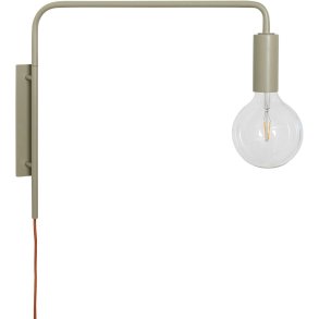 Hübsch Serendipity Væglampe 47 cm, Sand