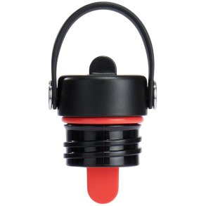 Hydro Flask Standard Mouth Låg m. Sugerør, Sort