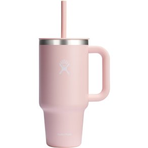 Hydro Flask Termokop m. Sugerør 946 ml, Lyserød
