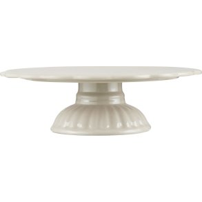 Ib Laursen Mynte Fad på fod 29 cm, Latte
