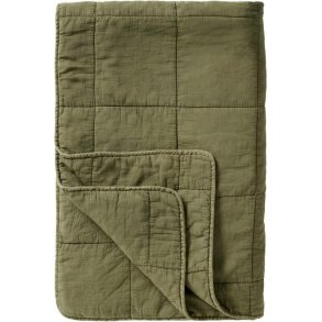Ib Laursen Vintage Vattæppe 130x180 cm, Olive