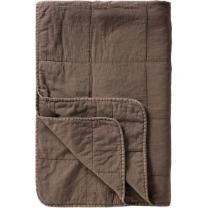 Ib Laursen Vintage Vattæppe 130x180 cm, Soil