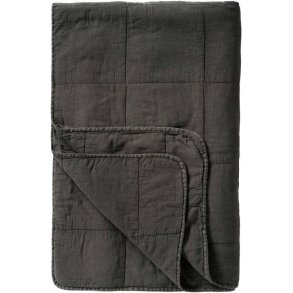 Ib Laursen Vintage Vattæppe 130x180 cm, Thunder Grey