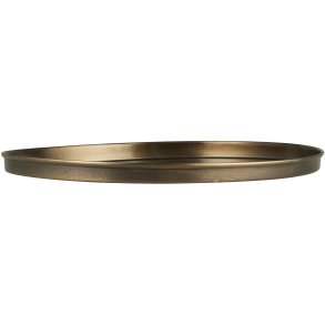 Ib Laursen Lysbakke Ø22 cm, Guld