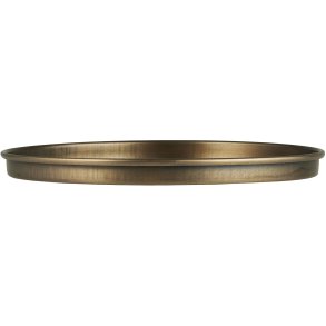 Ib Laursen Lysbakke Ø19 cm, Guld