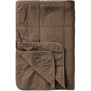 Ib Laursen Vintage Vattæppe 130x180 cm, Chocolate
