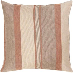 Ib Laursen Pudebetræk 50x50 cm, Beige/Brun/Rust
