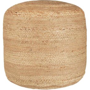 Ib Laursen Puf Ø40 cm, Jute