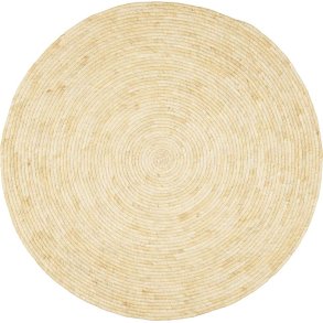 Ib Laursen Gulvmåtte Ø80 cm, Hvid