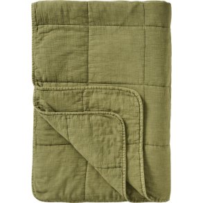 Ib Laursen Vintage Vattæppe 130x180 cm, Herbal Green