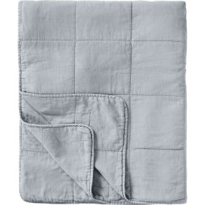 Ib Laursen Vintage Quilt Sengetæppe 240x240 cm, Cornflower