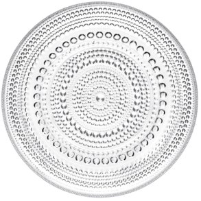 Iittala Kastehelmi Tallerken 17 cm, Klar