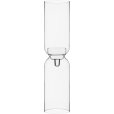 Lysestage H60 cm, Klar