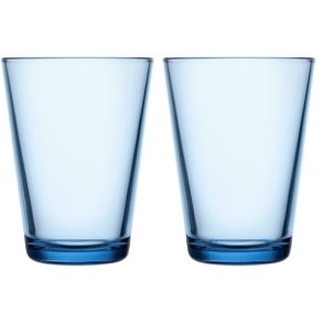 Iittala Kartio Drikkeglas 2 stk. 40 cl, Aqua