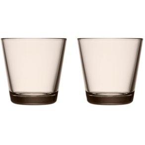 Iittala Kartio Drikkeglas 2 stk. 21 cl, Linen