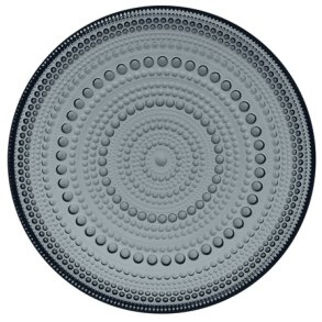 Iittala Kastehelmi Tallerken 17 cm, Mørkegrå