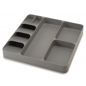 Joseph Joseph DrawerStore Bestik, Redskaber og Gadget Organizer, Grå