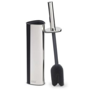 Joseph Joseph Flex 360 Luxe Toiletbørste, Rustfrit Stål