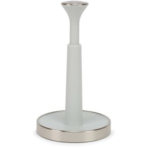 Joseph Joseph Push&Tear Køkkenrulleholder H28 cm, Light Stone