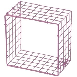 KALAGER Design WIRE SQUARE Hylde 21x21 cm, Pink