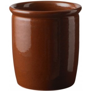 Knabstrup Keramik Syltekrukke 1 L, Brun